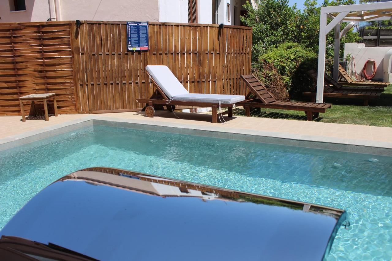 Mithos Premium Rooms Agia Marina 외부 사진